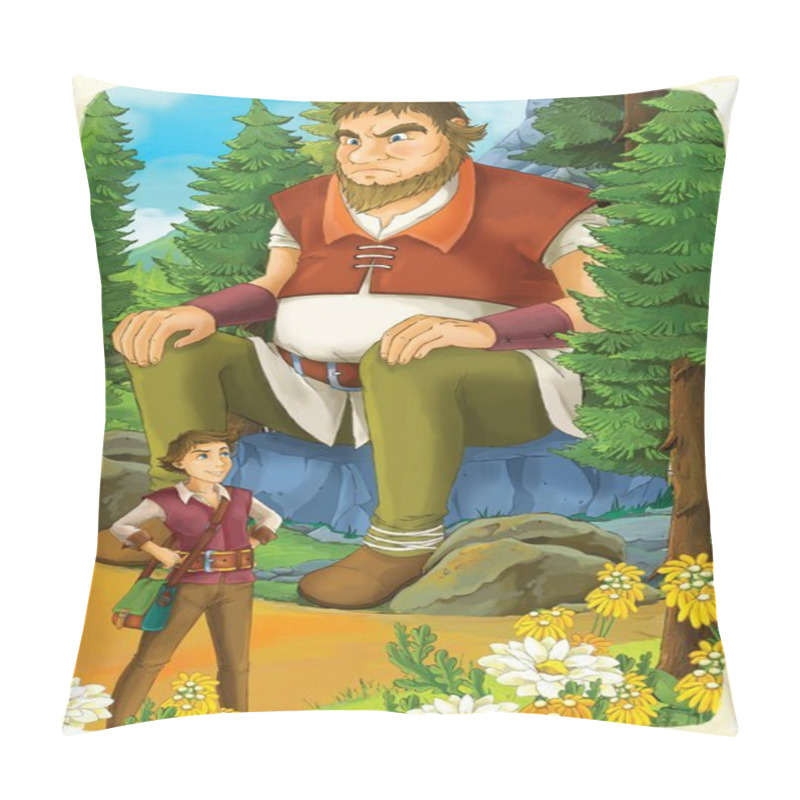 Personality  The Prince And Giant Pillow Covers