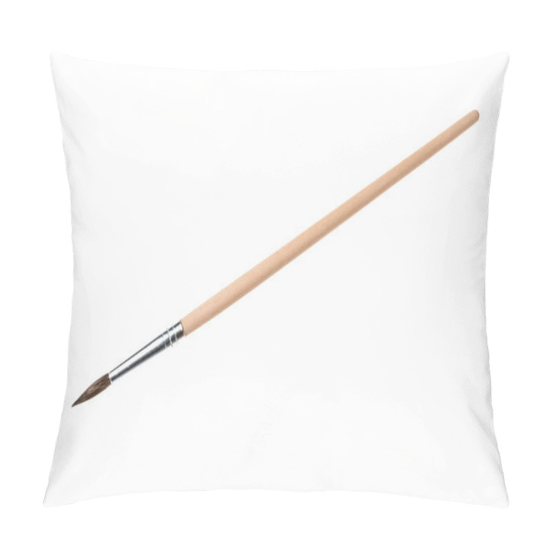 Personality  New Brush For Painting On White Background Pillow Covers