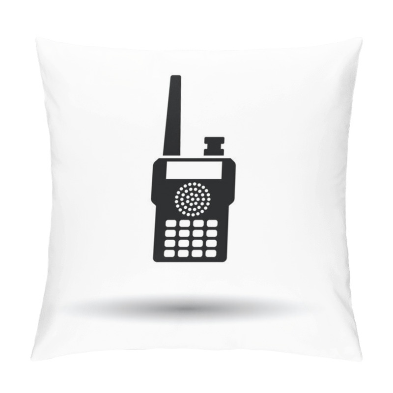 Personality  Portable Radio Icon Pillow Covers