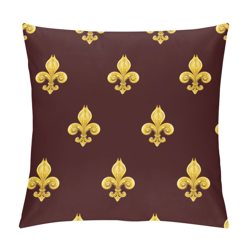 Personality  Fleur De Lis Background Pillow Covers