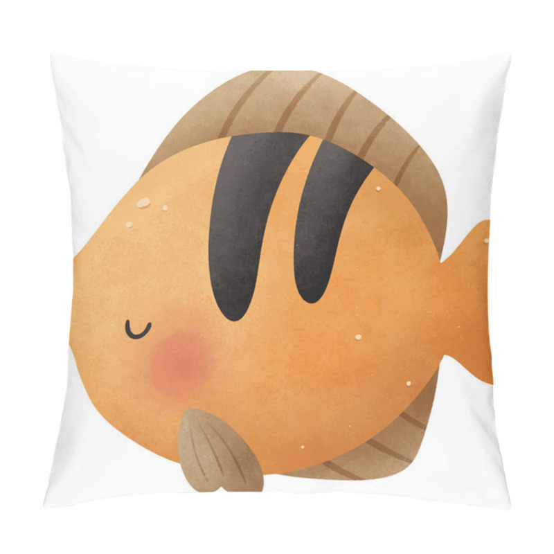 Personality  Adorable Sea Life Hand Drawn Illustration Pillow Covers