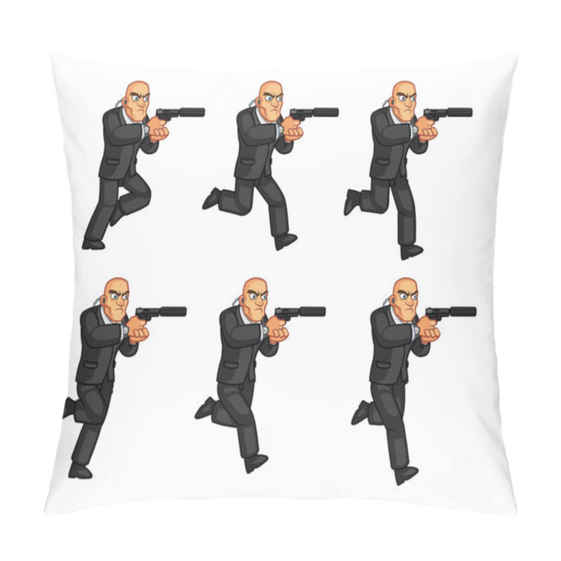 Personality  Body Guard Animation Sprite Pillow Covers