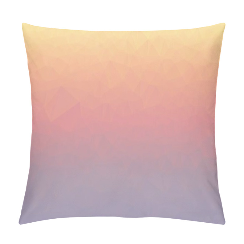 Personality  Creative Prismatic Background With Polygonal Pattern Pillow Covers