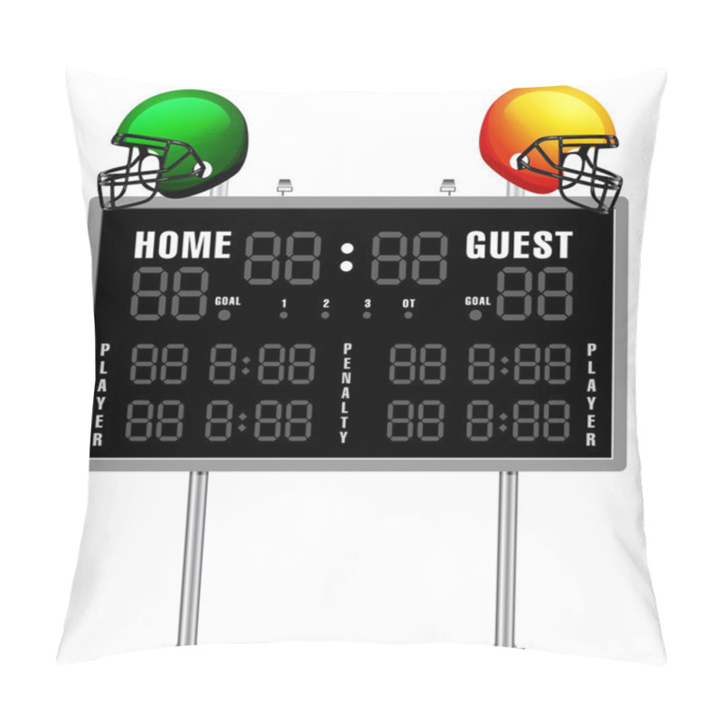 Personality  Home And Guest Scoreboard Pillow Covers