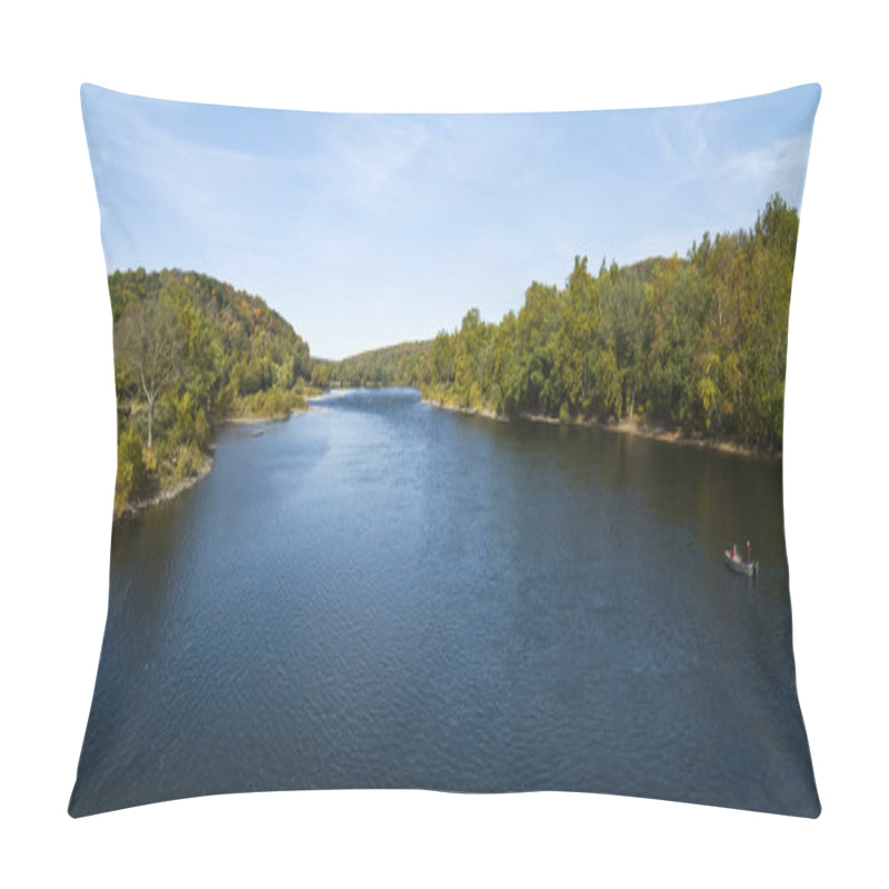 Personality  Delaware River Panorama Pillow Covers