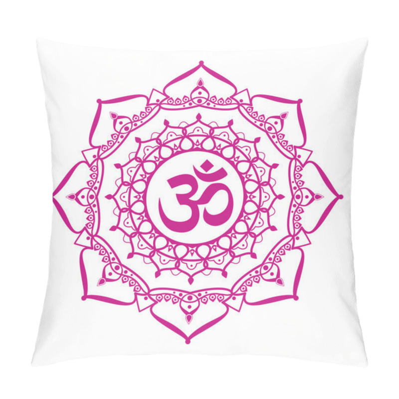 Personality  Om Aum Sign Pillow Covers