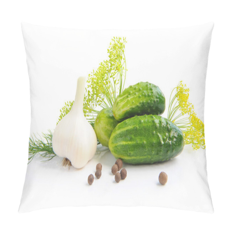 Personality  Preparation Of Cucumbers And Greenery Is To Canning Pillow Covers