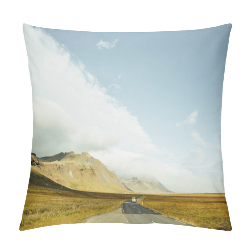 Personality  Beautiful Icelandic Landscape. Wonderful Image Of Amazing Nature Landscape. Iceland Europe. Pillow Covers