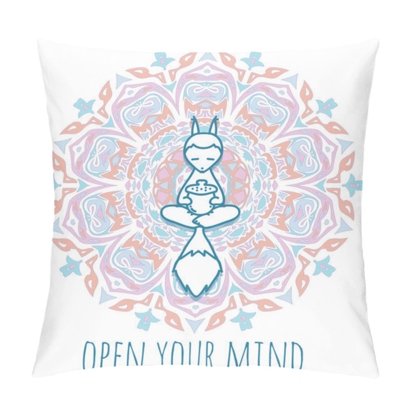 Personality  Meditative Animals Series. Pillow Covers