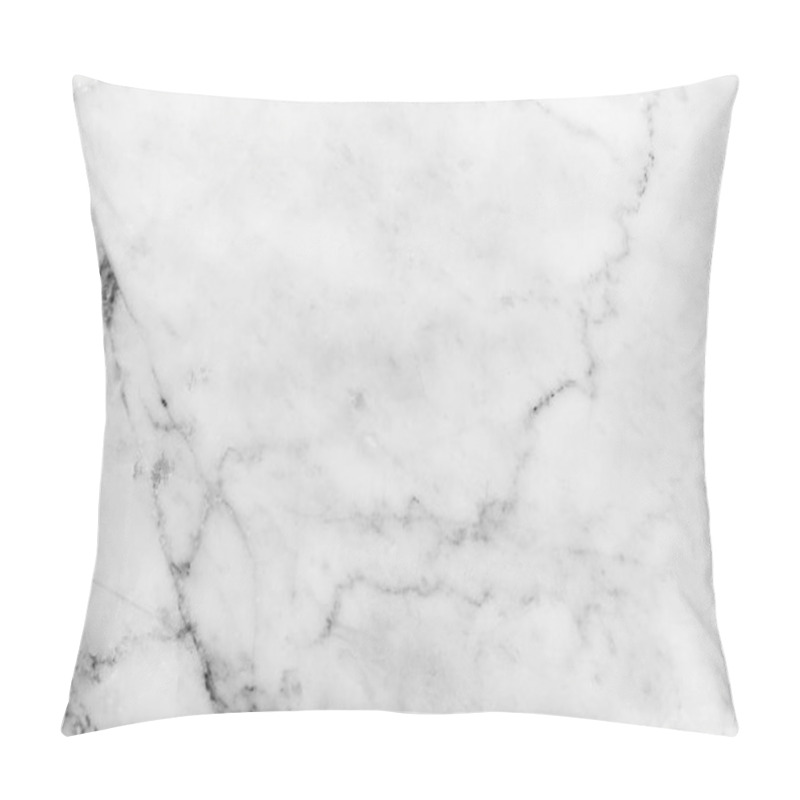 Personality  White Marble Texture Background ,High Resolution. Pillow Covers