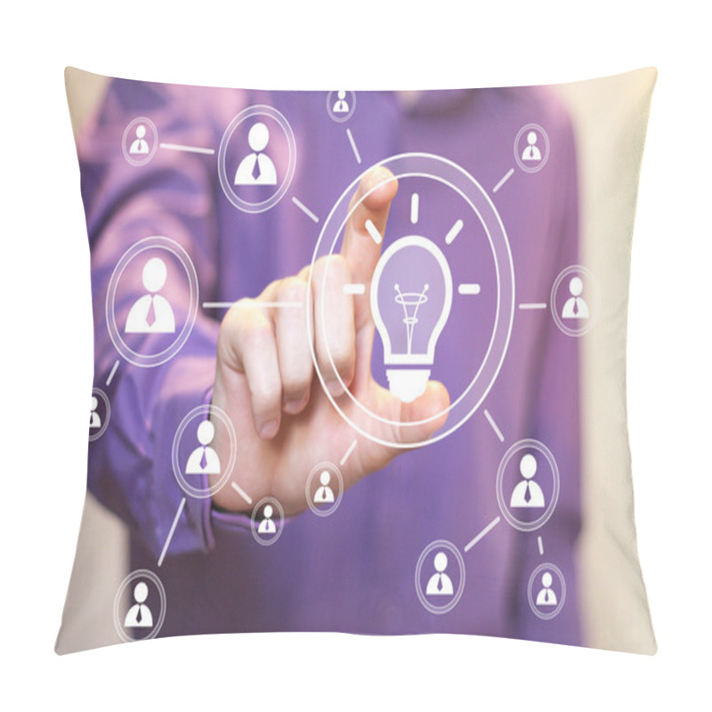 Personality  Business Web Communication Pillow Covers