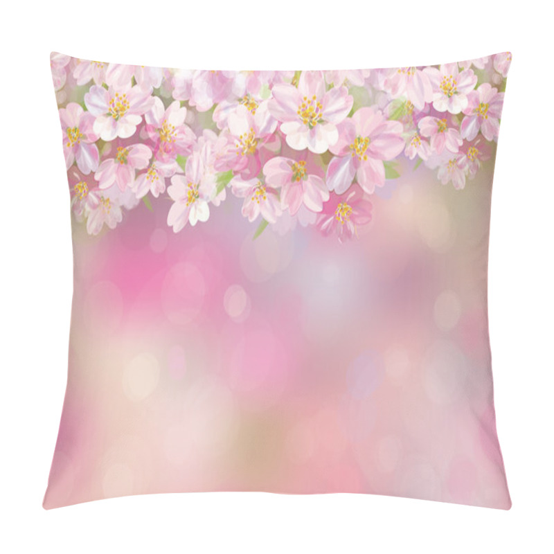 Personality  Blossoming Sakura Tree Pillow Covers