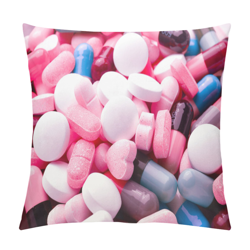 Personality  Pills And Capsules Pillow Covers