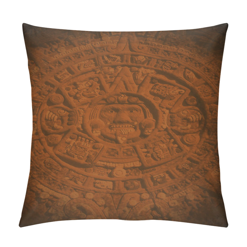 Personality  Mysterious Aztec Background Pillow Covers