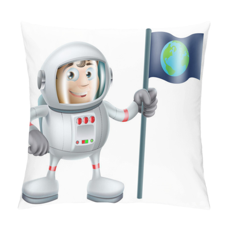 Personality  Cartoon Astronaut Pillow Covers