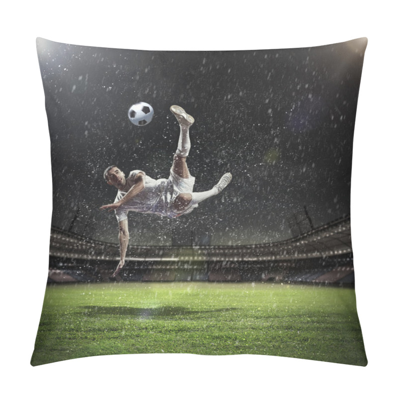 Personality  Football Player Pillow Covers