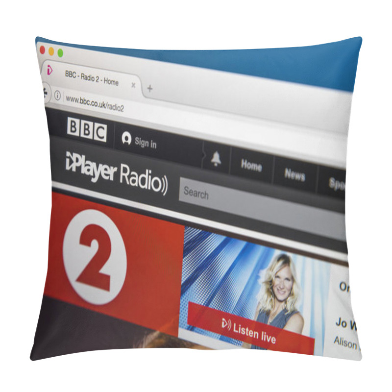 Personality  BBC Radio 2 On IPlayer Pillow Covers