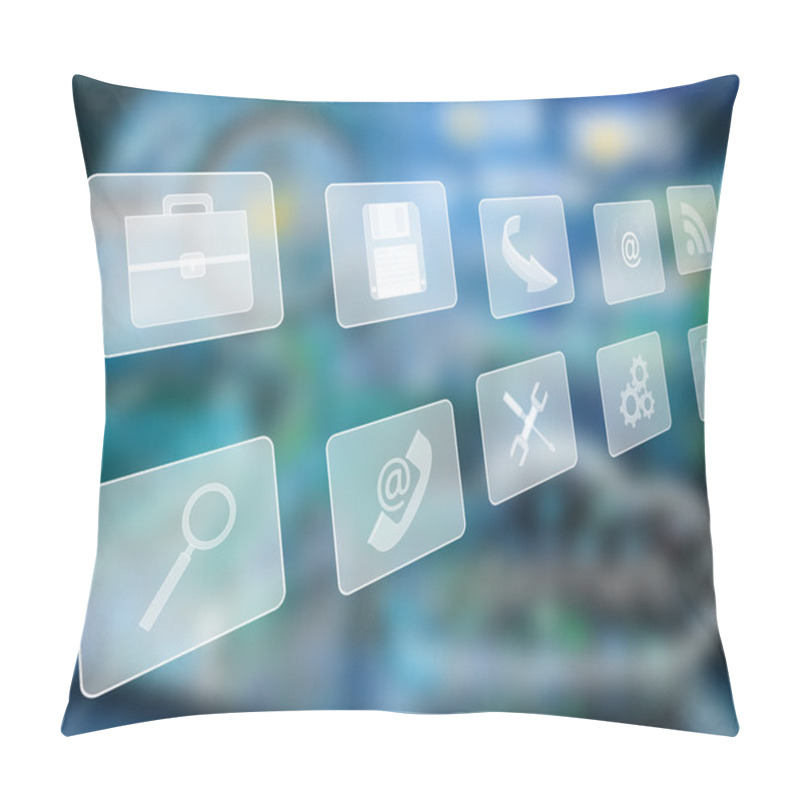 Personality  World Of Internet Pillow Covers