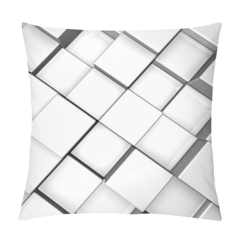 Personality  Cubes Background Pillow Covers