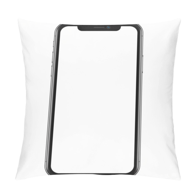 Personality  Smartphone Mockup Illustration. Phone Vector Pillow Covers