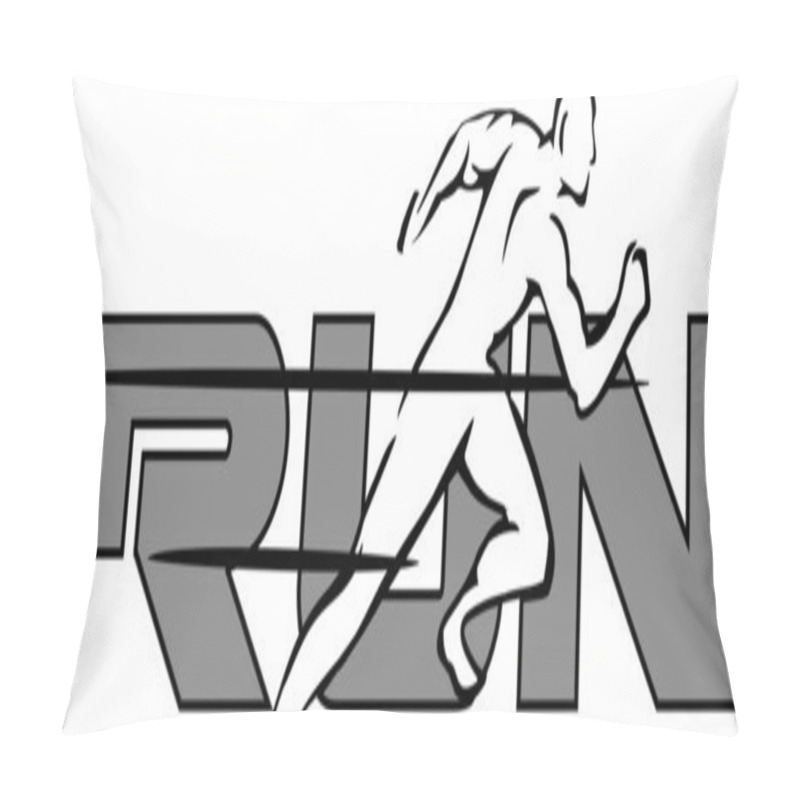 Personality  Running Pillow Covers