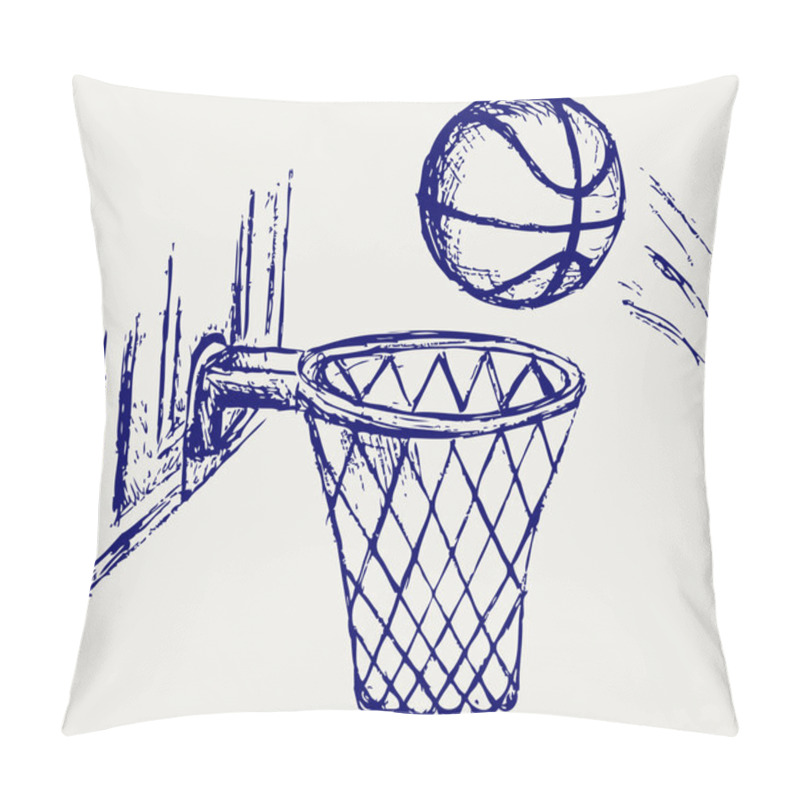 Personality  Basketball Board Pillow Covers