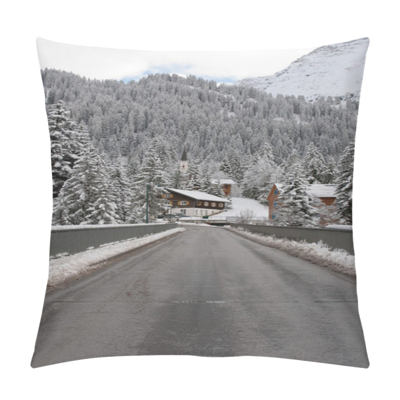 Personality  Winter Scene, Austria Pillow Covers