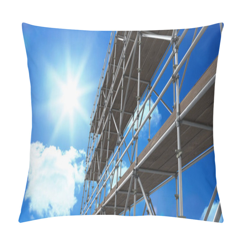 Personality  Grating Bridge Construction Pillow Covers