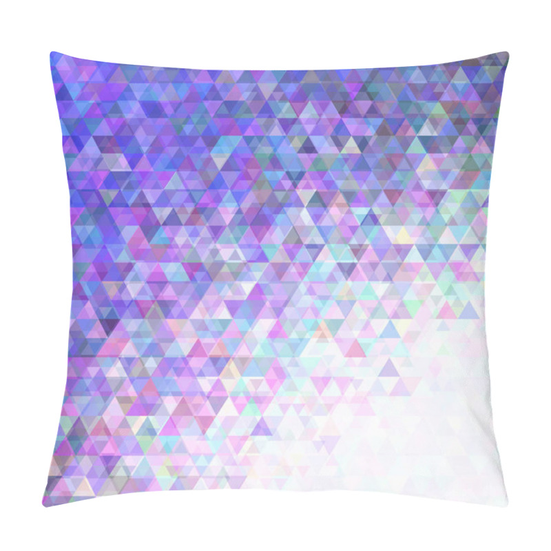 Personality  Geometrical Triangle Pattern Background Pillow Covers