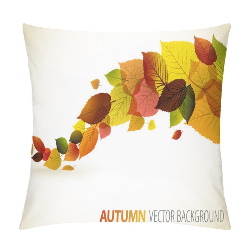 Personality  Fall Abstract Floral Background Pillow Covers