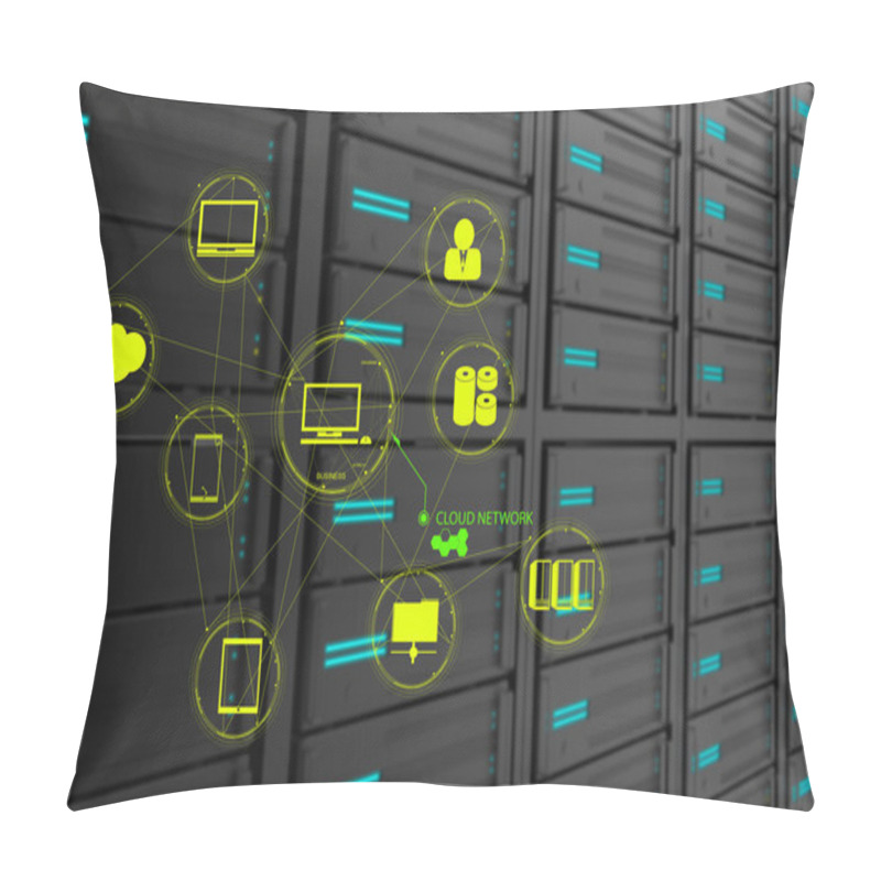 Personality  A Cloud Computing Diagram Pillow Covers