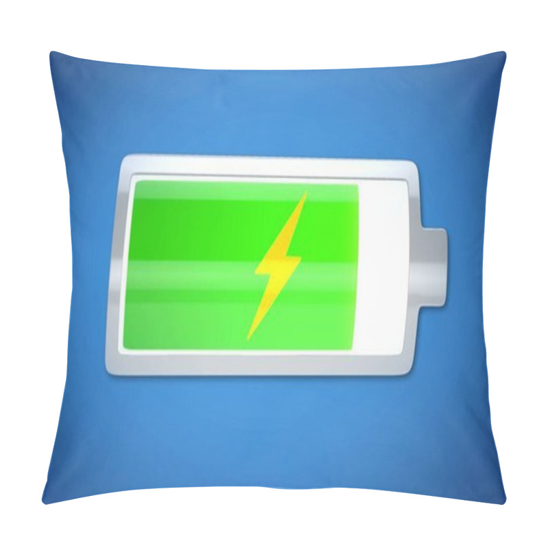 Personality  Almost Finished Battery Charging, Energy Supply, Short Lifespan Of Electronics Pillow Covers