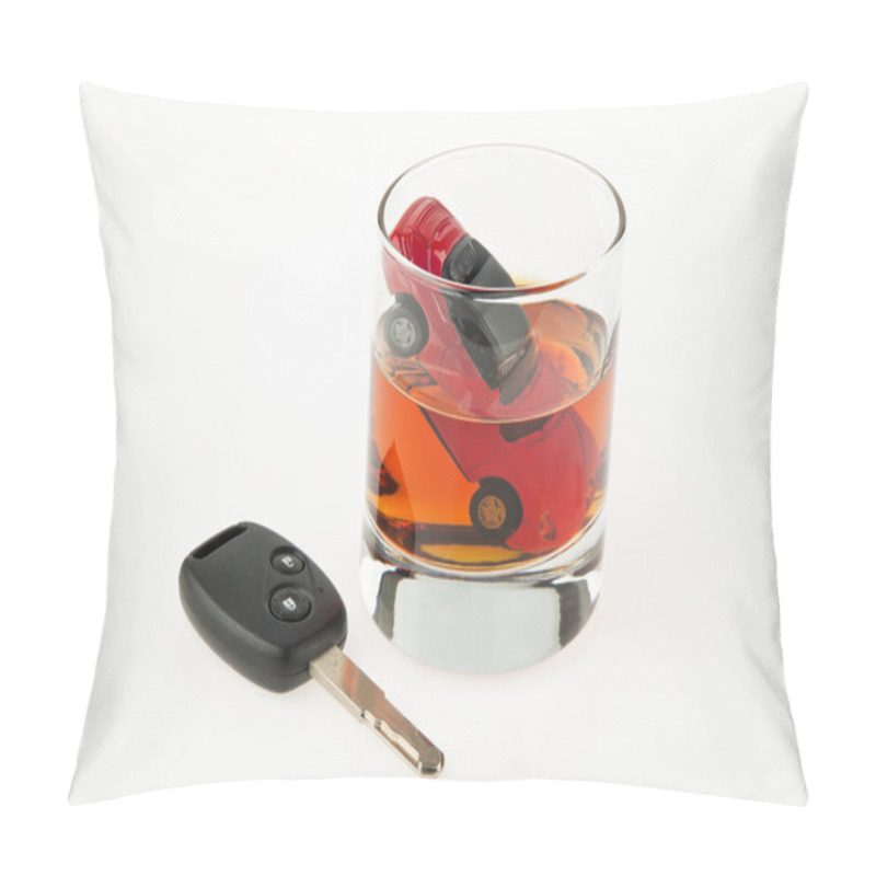 Personality  Alcohol And Car. Alkolenker. Pillow Covers