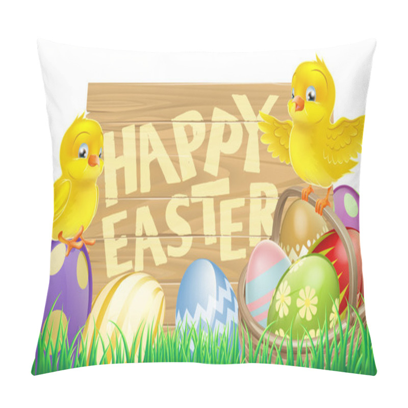 Personality  Isolated Easter Sign Pillow Covers