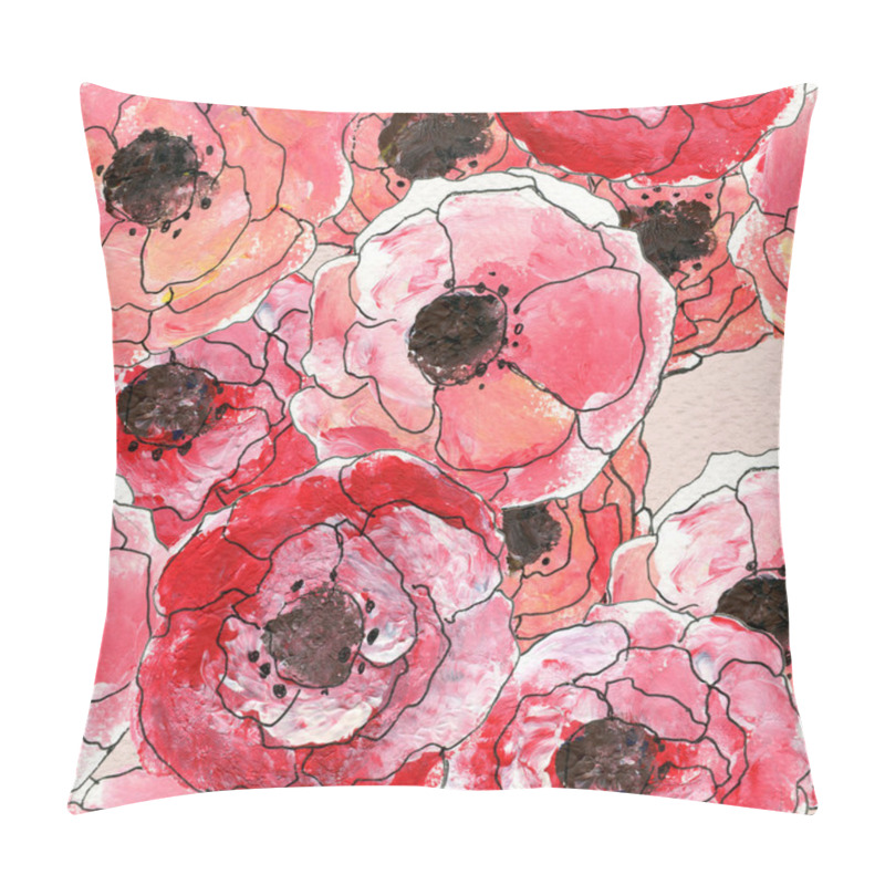 Personality  Seamless Pattern With Briar Roses Pillow Covers