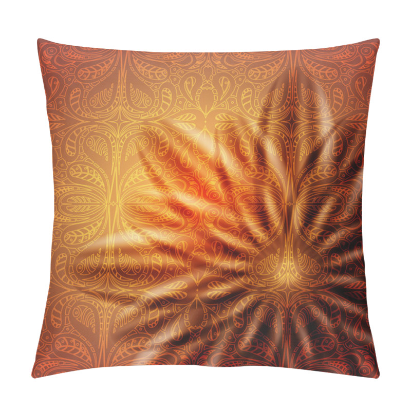 Personality  Exotic Ornament Pattern On Ethnic Fabric Pillow Covers