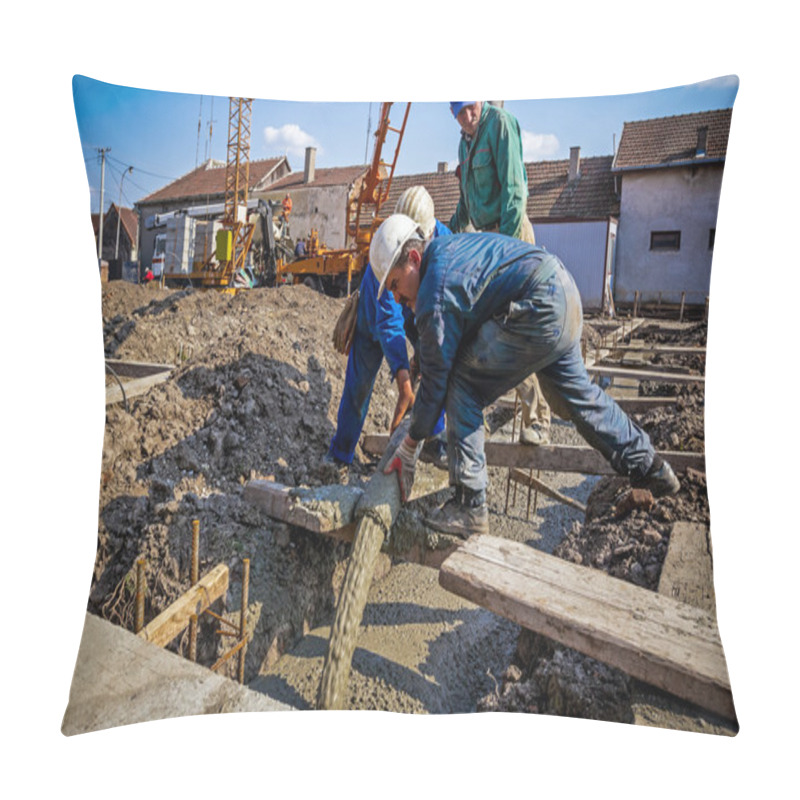 Personality  Concrete Is Pouring Pillow Covers