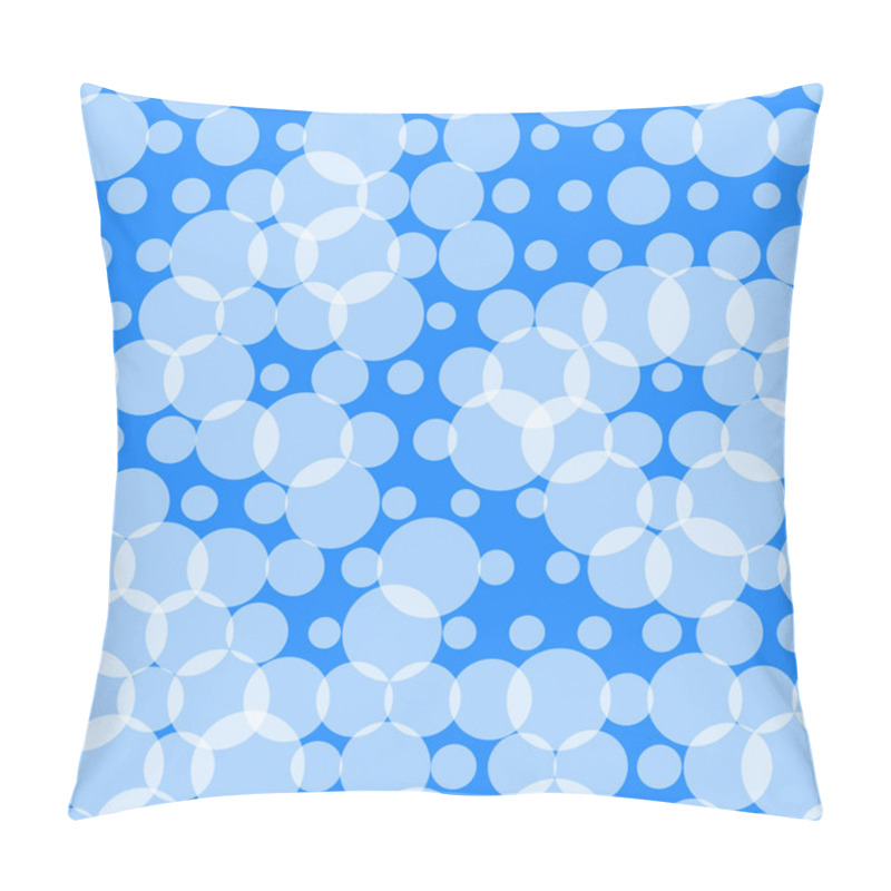 Personality  Seamless Pattern With Circles, Bubbles  Pillow Covers