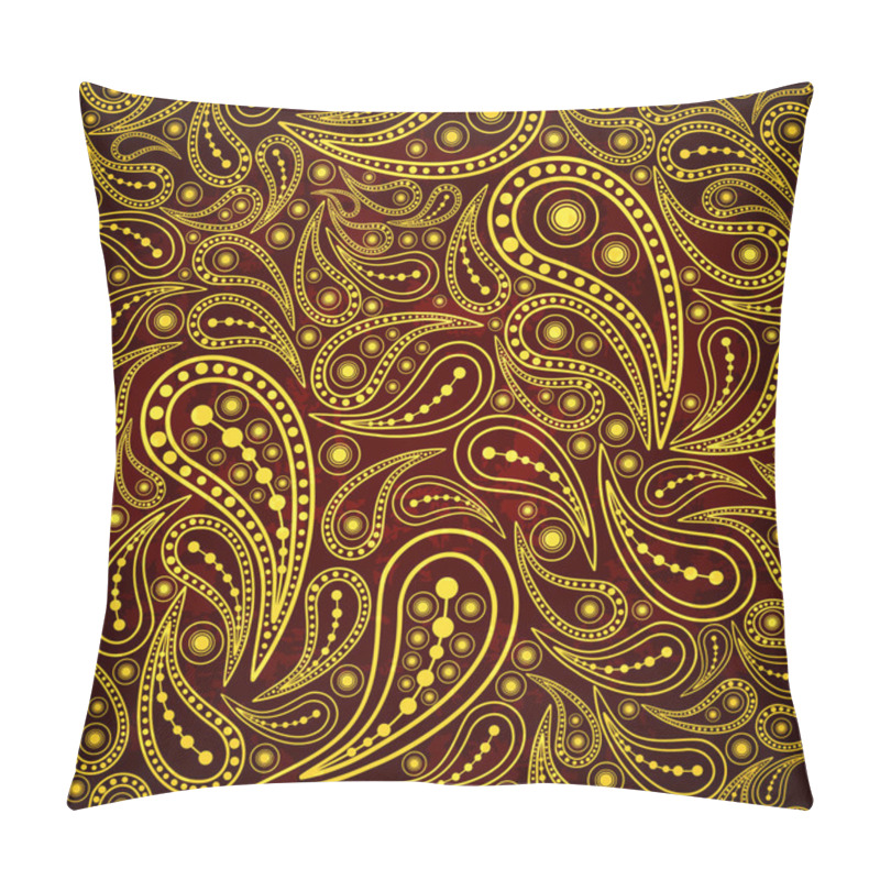 Personality  Paisley Seamless Pattern Pillow Covers