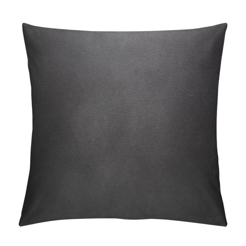 Personality  Luxury Black Leather Texture Background Pillow Covers