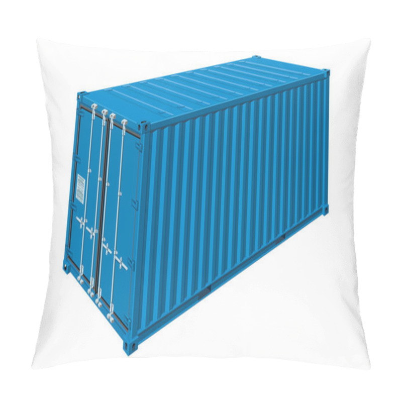 Personality  Container For The Transport Of Goods Pillow Covers