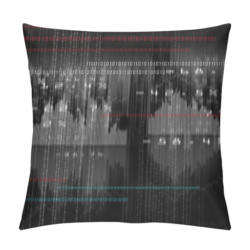 Personality  Digital Background Pillow Covers