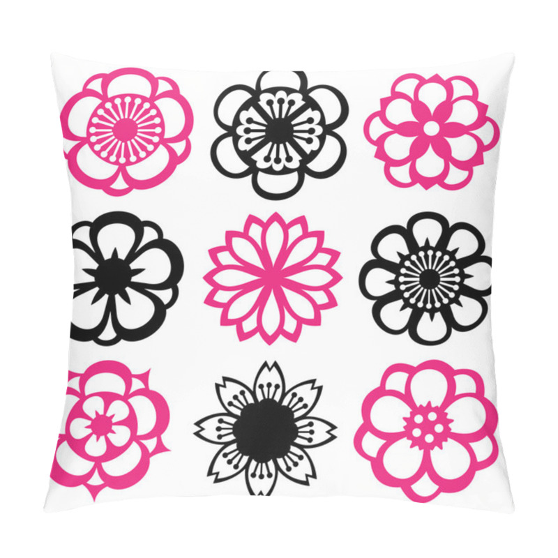 Personality  Flower Filigree Set Pillow Covers