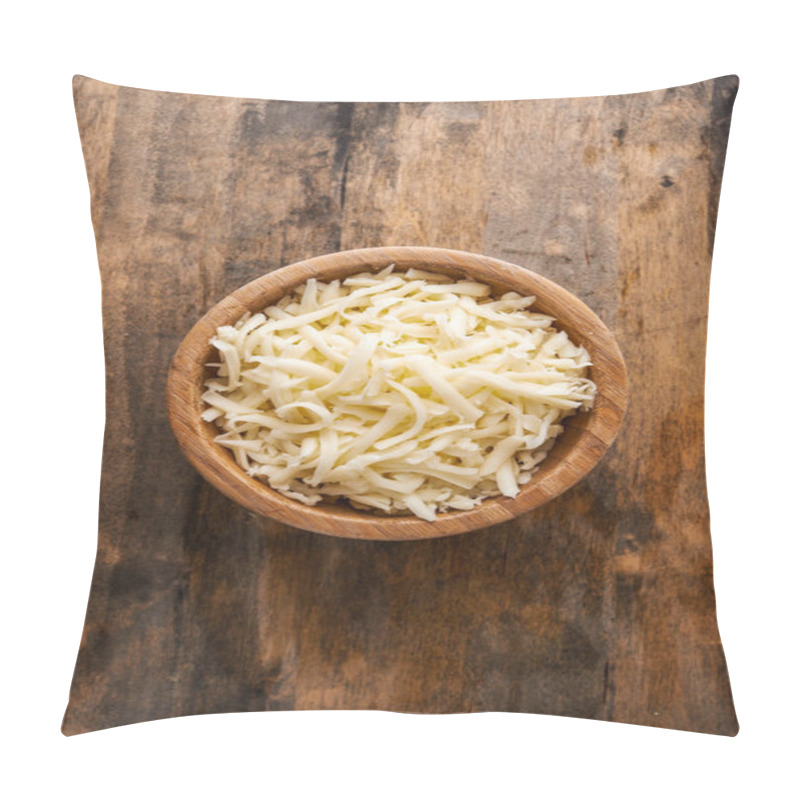 Personality  Grated Mozzarella Cheese Pillow Covers