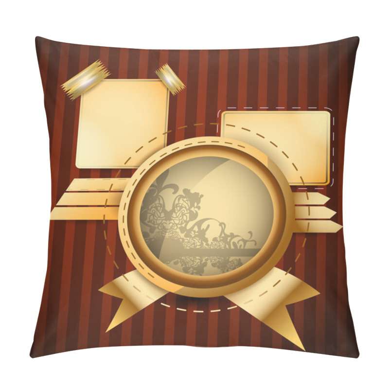 Personality  Abstract Background Retro Style Stripes Pillow Covers