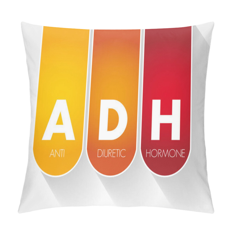 Personality  ADH - Antidiuretic Hormone Acronym Pillow Covers