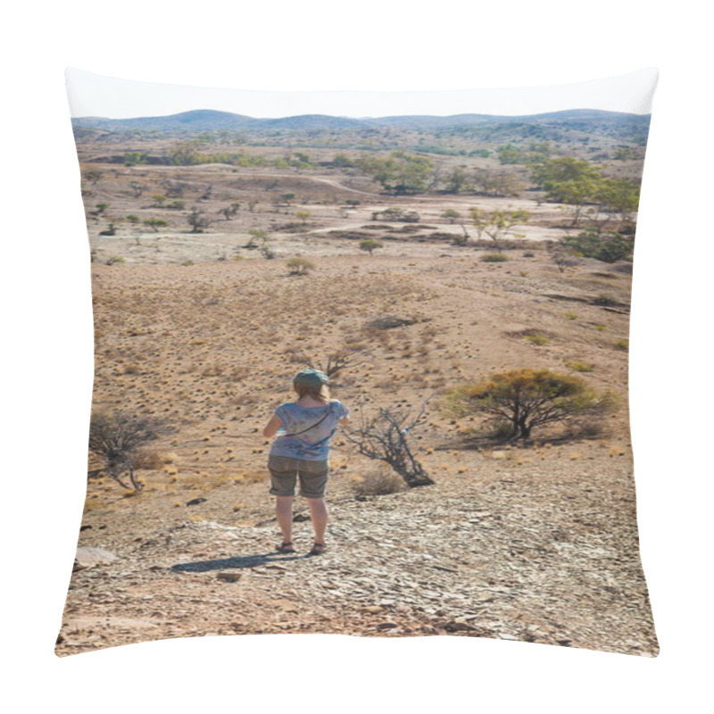 Personality  Flinders Ranges Landscape. South Australia. Pillow Covers