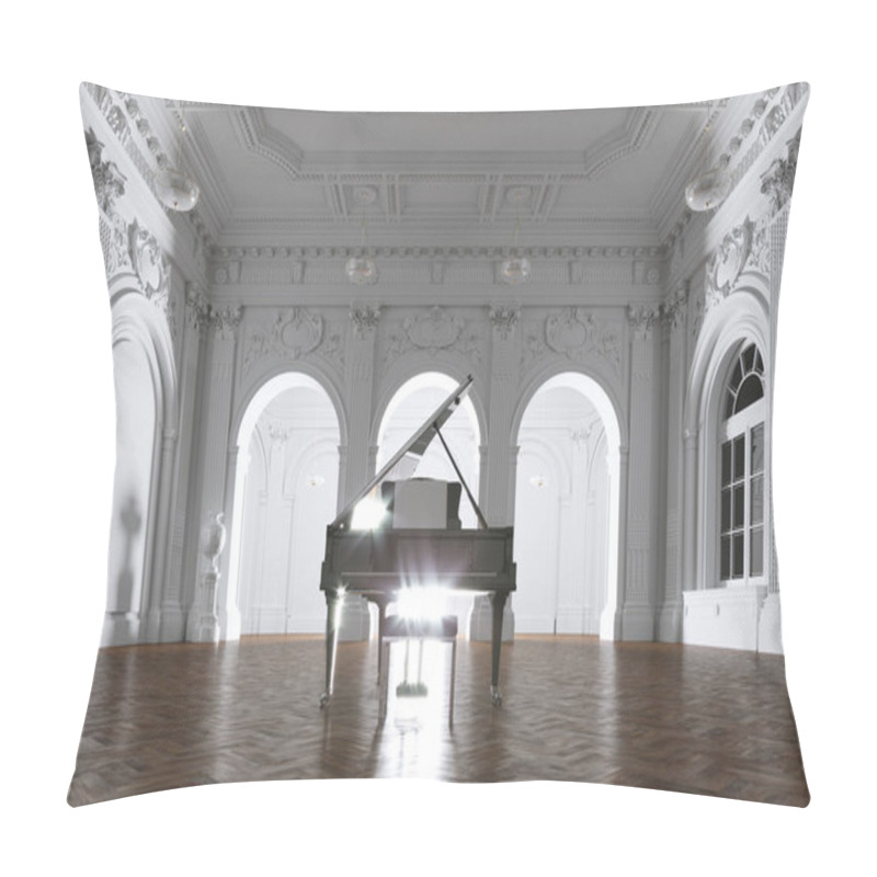 Personality  Doors Opening To Show A Bright Light In The Classic Concert Inte Pillow Covers