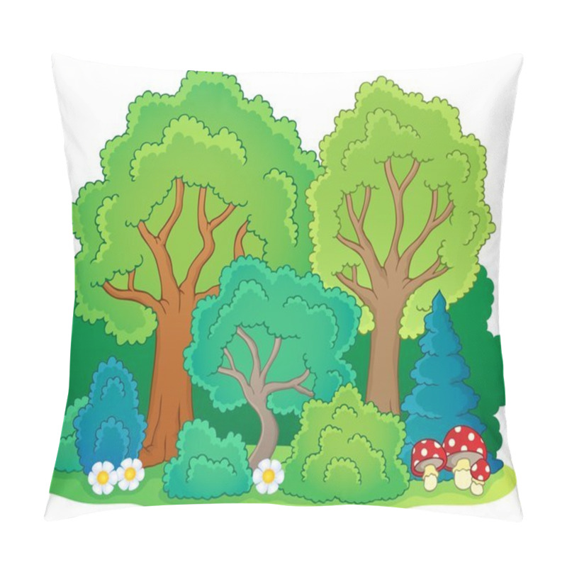 Personality  Tree Theme Image 5 Pillow Covers