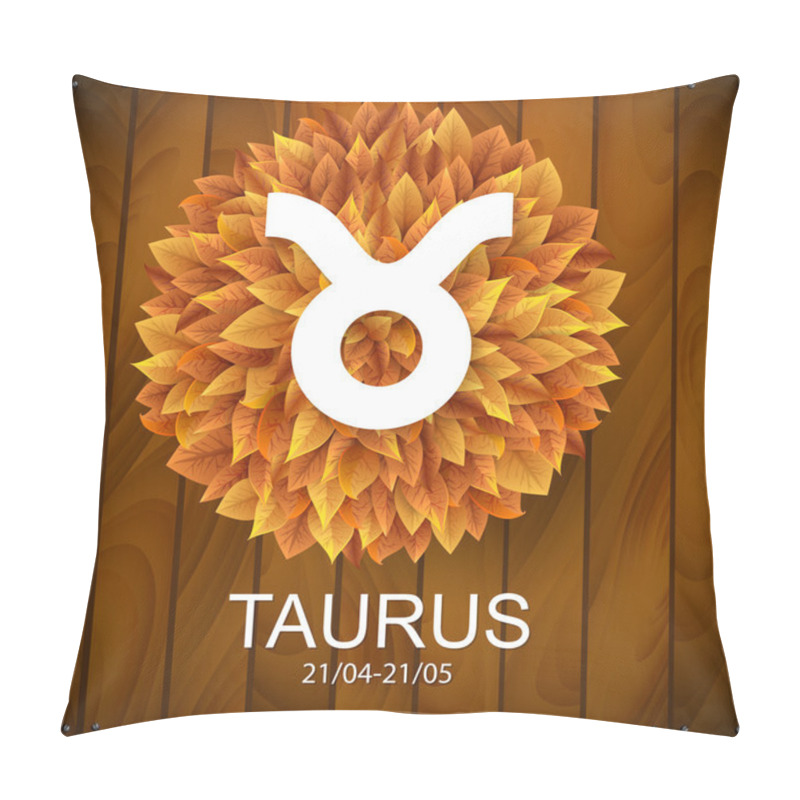 Personality  Taurus Horoscope White Sign Pillow Covers